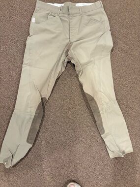 The Tailored Sportsman Men's Tan Riding Chinos